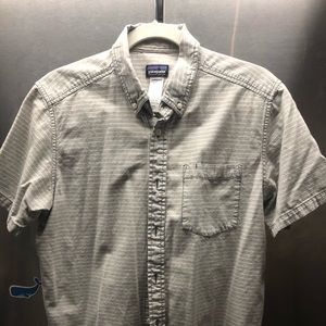 Mens short sleeved Patagonia button down